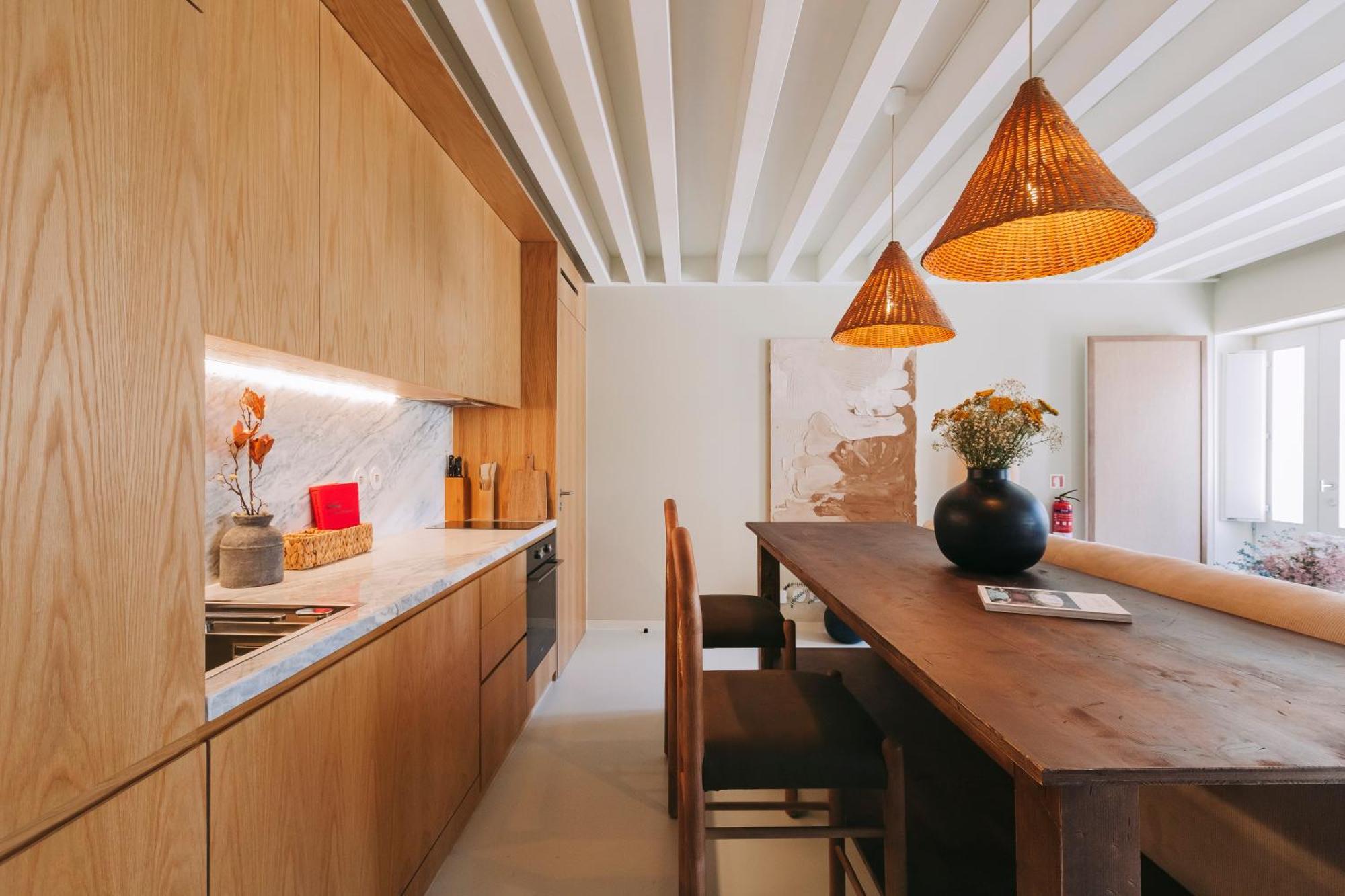 Village Aparthotel By Boa Porto Oda fotoğraf The kitchen